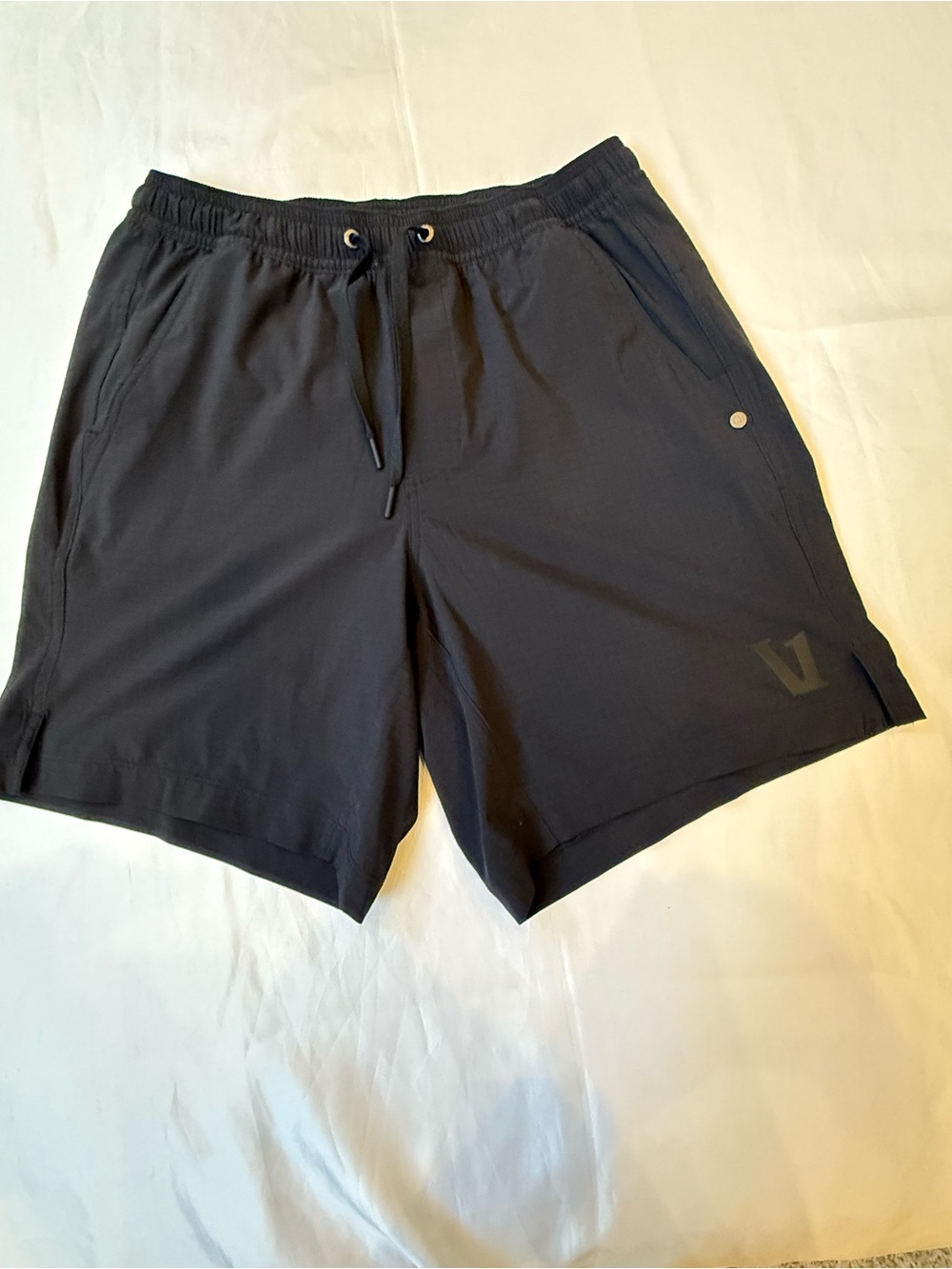 Men's Black small Vuori Athletic Drawstring Shorts